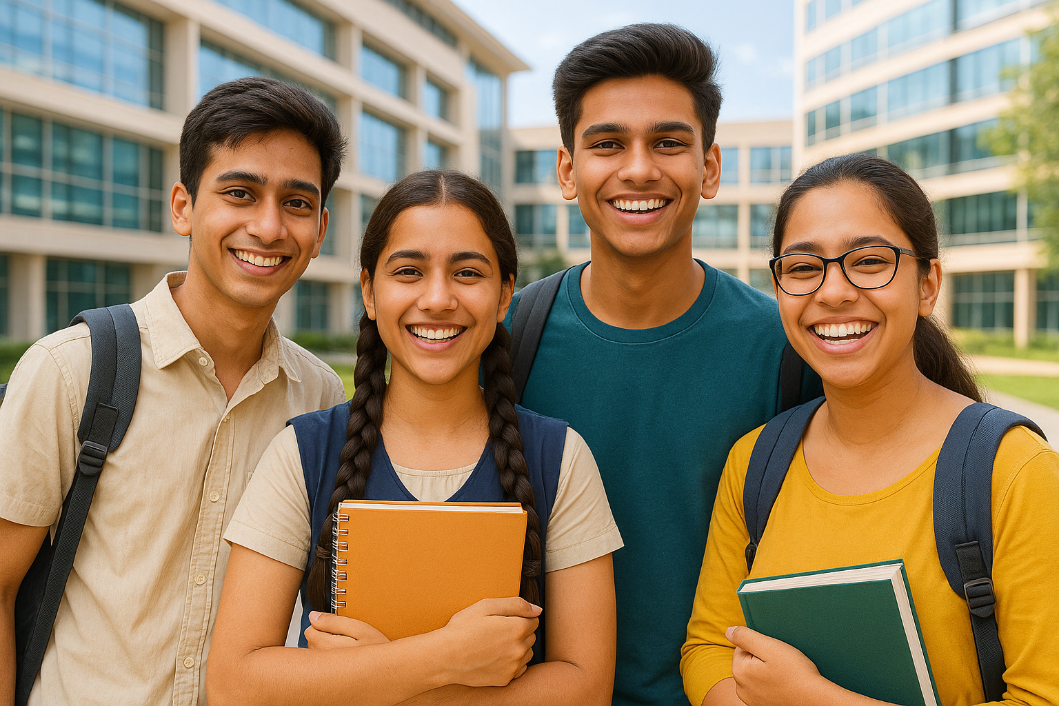 Happy Students